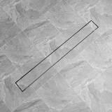 Floor Drains vidaXL Linear Shower Drain 1030x140 mm Stainless Steel