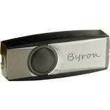 Byron BY37Z Bell button backlit, incl. nameplate 1x Black