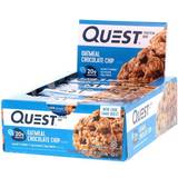 Sugar Free Bars Quest Nutrition Protein Bar Oatmeal Chocolate Chip 60g 12 pcs