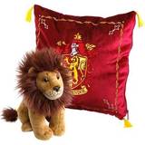 Noble Collection Toys Noble Collection Harry Potter Gryffindor House Crest Cushion & Lion Mascot Plush Soft Toy