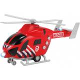 Toy Helicopters Toi-Toys Rescue Helicopter Junior 22.5 x 10 cm Red