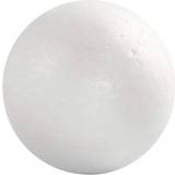 Creativ Company Polystyrene Balls, D: 6 cm, white, 50 pc/ 1 pack