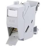Metz Connect 1309426003-E Network outlet DIN rail CAT 6 Grey-white (RAL 7035)