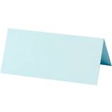 Place cards, size 9x4 cm, 220 g, light blue, 20 pc/ 1 pack