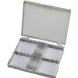 Bresser Prepared Slides with Wooden Box (Pack of 25 Pieces)