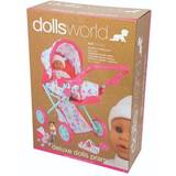 Peterkin Dolls & Doll Houses Peterkin Dolls World Deluxe Doll Pram & Baby Carrier