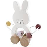 Jabadabado Pull Toys Jabadabado Rulldjur Bunny med kulram