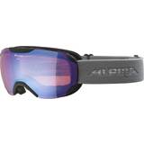 Alpina Goggles Alpina Pheos S Q-Lite Ski Goggles - Blue/CAT2 Black Grey