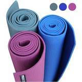 Yoga Equipment on sale Proiron Yoga Mat Exercise Mat with Free Travel Carry Bag for Home Gym Fitness 3.5mm thick in Dark