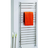Electric Heating Heated Towel Rails Kartell Orlando Straight ORL500-1200 Chrome