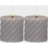 Star Trading Candlesticks, Candles & Home Fragrances Star Trading Flamme Swirl LED Candle 7.5cm 2pcs