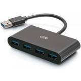 C2G USB Hubs C2G 4-Port USB 3.0 External (89053)