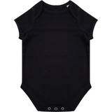 Short Sleeves Bodysuits Children's Clothing Larkwood Baby's Organic Bodysuit - Black
