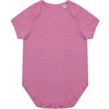 Press-Studs Bodysuits Children's Clothing Larkwood Baby's Organic Bodysuit - Bright Pink