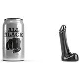 All Black Realistic Dildo Black Extra Small