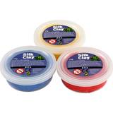 Silk Clay blue, red, yellow, 3x14 g/ 1 pack