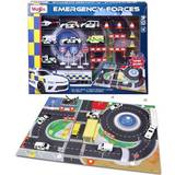 Maisto Fresh Metal Emergency Force Playset With Playmat