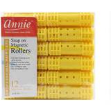 Yellow Hair Rollers Hair rollers Annie Medium Yellow (12 uds)
