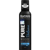 Silicon Free Mousses Syoss Pure Volume Mousse 250ml