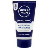 Normal Skin Exfoliators & Face Scrubs Nivea Men Exfoliating Face Scrub 75Ml