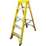 Single Section Ladders Zarges Fibreglass Swingback Steps Open, 1.33m Closed 1.47m 5 Rungs