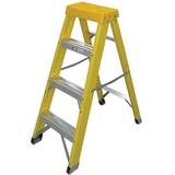 Single Section Ladders Zarges Fibreglass Swingback Steps Open, 1.05m Closed 1.18m 4 Rungs