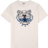 Organic Cotton T-shirts Kenzo Tiger T-Shirt - White