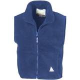 Blue Fleece Vests Children's Clothing Result Kid's Anti-Pill Polar-Therm® Fleece Bodywarmer/Gilet - Royal
