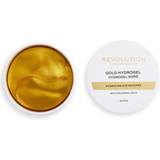 Fragrance Free Eye Masks Revolution Beauty Gold Hydrogel Hydrating Eye Patches 60-pack