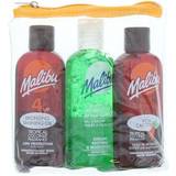 Malibu Self Tan Malibu Fast Tanning Oil SPF4 Bronzing Tanning Oil & Aloe Vera Travel Bag 3 x 100ml 100ml