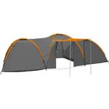 VidaXL Hammock Tents Camping & Outdoor vidaXL Camping Igloo Tent 650x240x190 cm 8 Person Camouflage