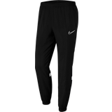 Nike Older Kid's Dri-FIT Academy Woven Football Tracksuit Bottoms - Black/White/White/White (CW6130-010)