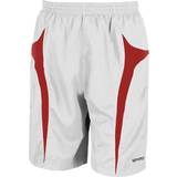Spiro Micro-Team Sports Shorts Men - White/Red