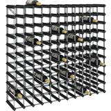 Steel Wine Racks vidaXL 325917 Wine Rack 110x22.5cm