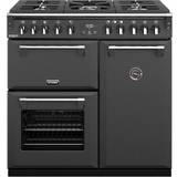Stoves 90cm - Dual Fuel Ovens Gas Cookers Stoves Richmond Deluxe S900DF Anthracite, Grey