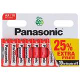 Panasonic Zinc Carbon AA Compatible 10-pack