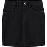 24-36M Skirts Children's Clothing Name It High Waist Denim Skirt - Black/Black Denim (13190858)