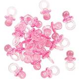 Unique Party 13640 Pink Baby Shower Pacifiers 18 Pcs, One Size