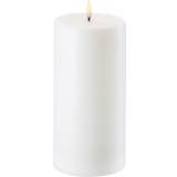 Candles & Accessories Uyuni Pillar 3D Flame LED Candle 20.3cm