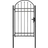 Gates vidaXL Fence Gate with Arched Top 100x175cm