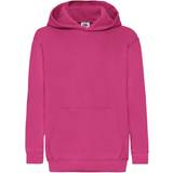 Pink Sweatshirts Children's Clothing Fruit of the Loom Kid's Hooded Sweatshirt - Fuchsia