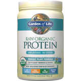 D Vitamins Protein Powders Garden of Life Raw Organic Protein Unflavoured 560g