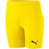 Yellow Base Layer Puma Junior Liga Baselayer Short - Yellow