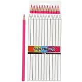 Colortime colouring pencils, L: 17 cm, lead 3 mm, pink, 12 pc/ 1 pack