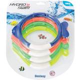 Plastic Swim Ring Bestway Lil 'Fish Hydro Swim Diving Rings Set of 4