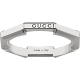 Rings Gucci Link to Love Mirrored Ring - White Gold