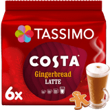 Tassimo costa latte coffee Tassimo Costa Gingerbread Latte 203.4g 6pcs