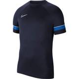 Nike Dri-FIT Academy Short-Sleeve Football Top Men - Obsidian/White/Royal Blue/White