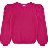 Pink Knitted Sweaters The New Adaley Knit Sweater - Magenta (TN3891)