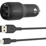 Black - Vehicle Chargers Batteries & Chargers Belkin CCD001bt1MBK